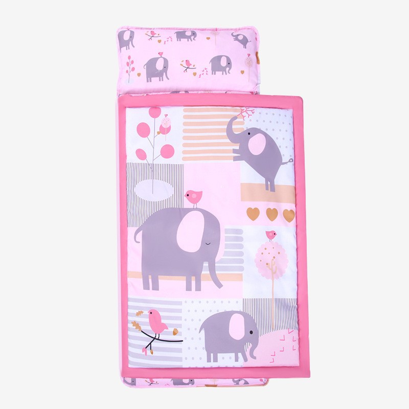 Outdoor Camping Rugs - เสื่องีบหลับสำหรับเด็กวัยหัดเดินพร้อมหมอนและผ้าห่มถุงนอนสำหรับเด็กขนาดใหญ่พิเศษสำหรับสถานรับเลี้ยงเด็กอนุบาลเสื่องีบหลับสำหรับตั้งแคมป์เดินทางแบบพกพา