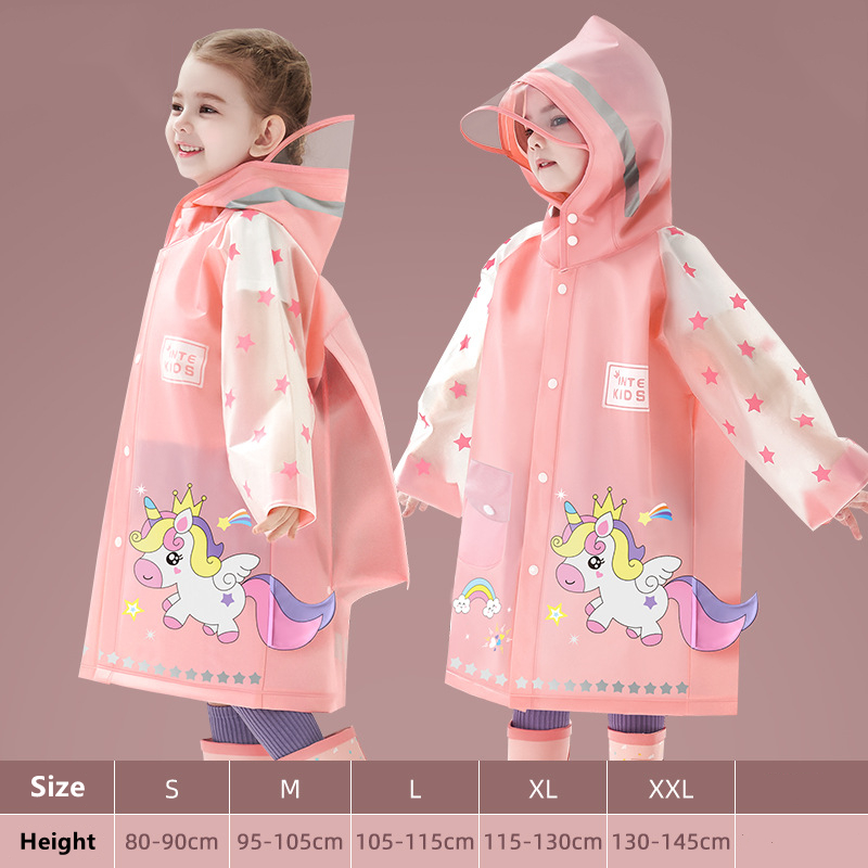 เด็กเสื้อกันฝนกันน้ํา Rain Pon - Camping Rain Poncho บทวิจารณ์และราคา