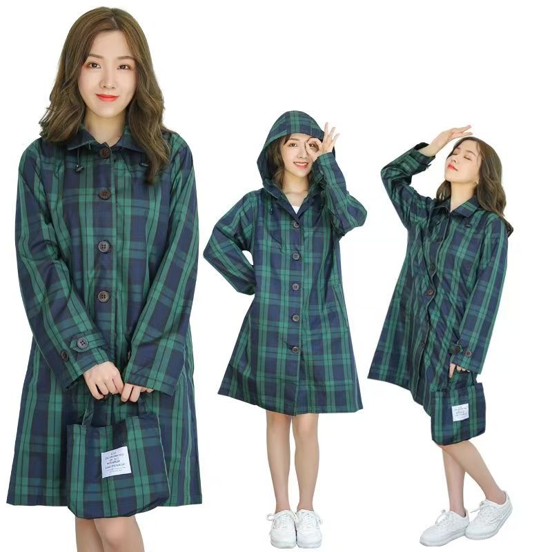 เสื้อโค้ทกันฝนน้ำหนักเบาระบายอ - Camping Rain Poncho บทวิจารณ์และราคา