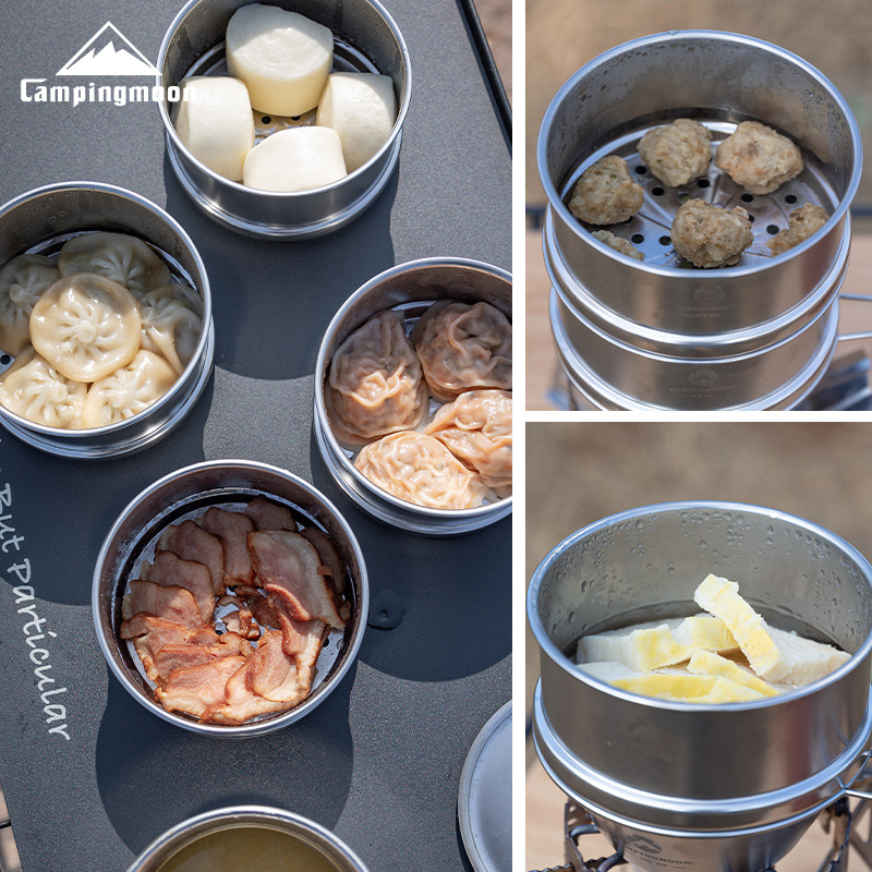 ชุดชามสำหรับตั้งแคมป์ CAMPINGM - Outdoor Camping Dining Set บทวิจารณ์และราคา