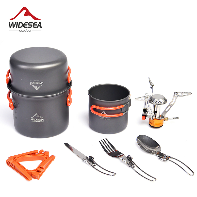 Set Alat masak ตั้งแคมป์แบบกว้ - Outdoor Camping Dining Set บทวิจารณ์และราคา
