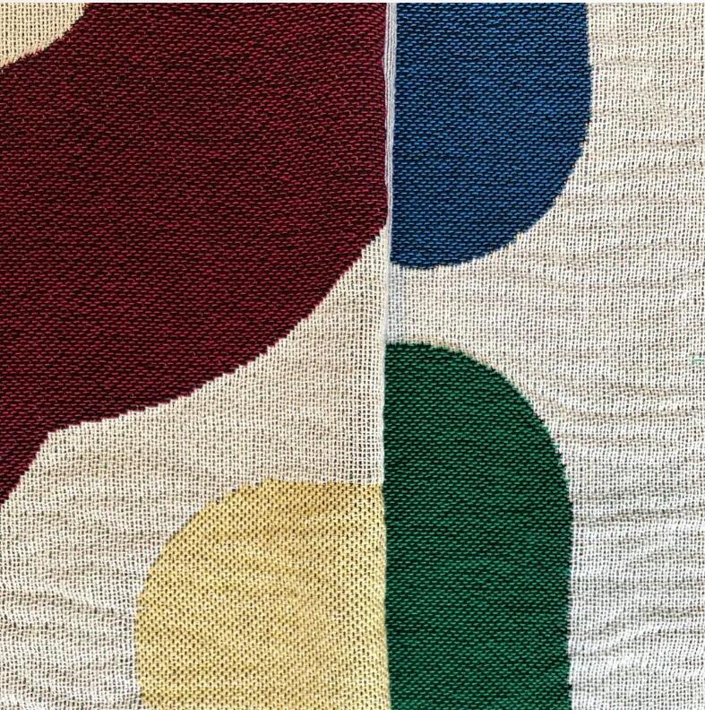 สีเส้นผ้าฝ้าย Camping ผ้าห่มผ้ - Outdoor Camping Rugs บทวิจารณ์และราคา