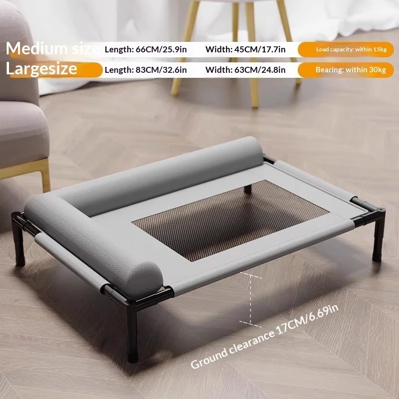 ที่นอนสุนัขแบบยกสูง ใช้ได้ทุกฤ - Outdoor Camping Dog Bed บทวิจารณ์และราคา
