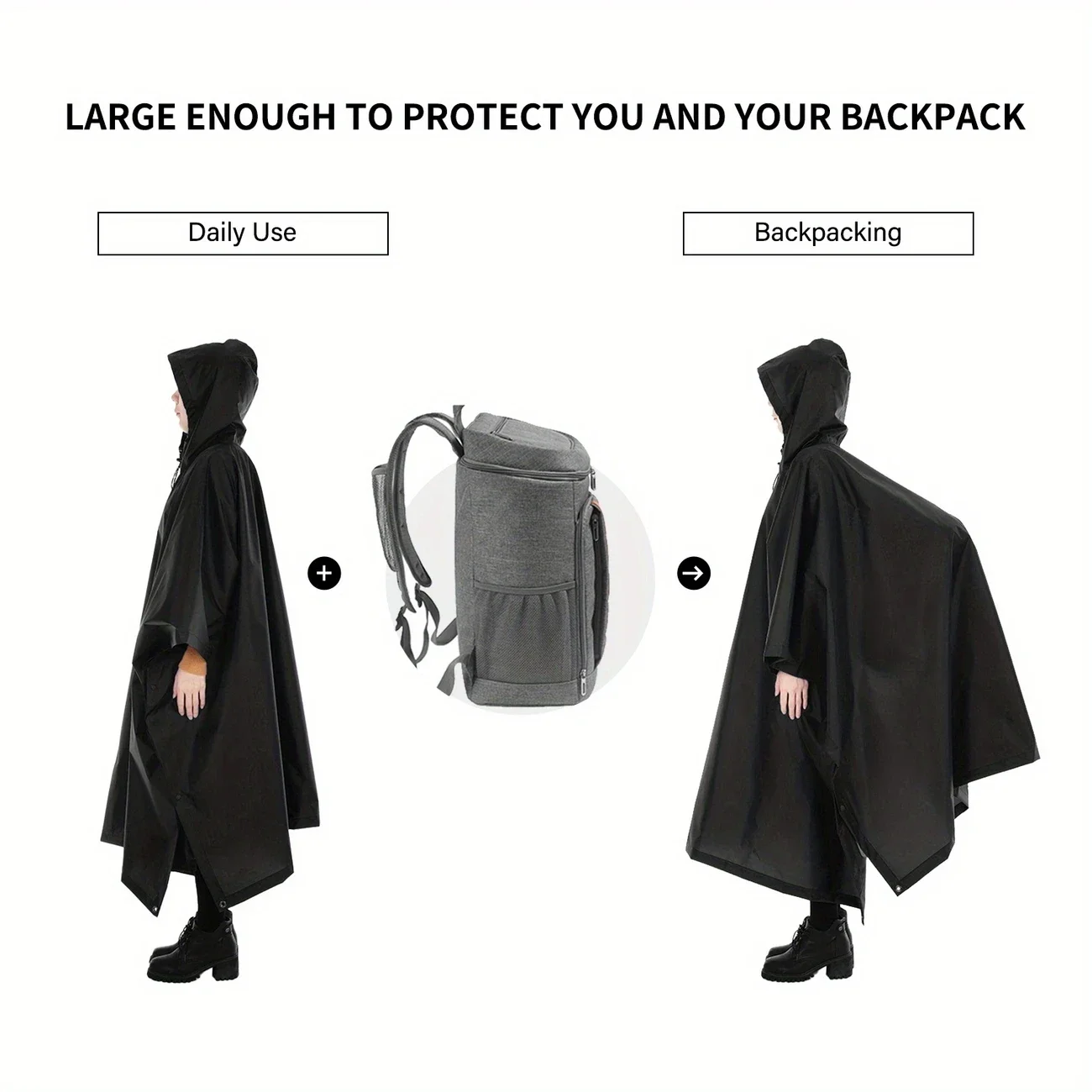 2026 สำหรับการตั้งแคมป์และเดิน - Camping Rain Poncho บทวิจารณ์และราคา