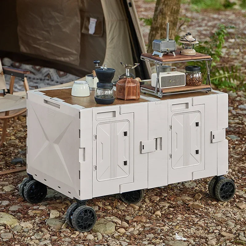 รถเข็นแคมป์ปิ้งอเนกประสงค์สำหร - Outdoor Camping Trolley บทวิจารณ์และราคา