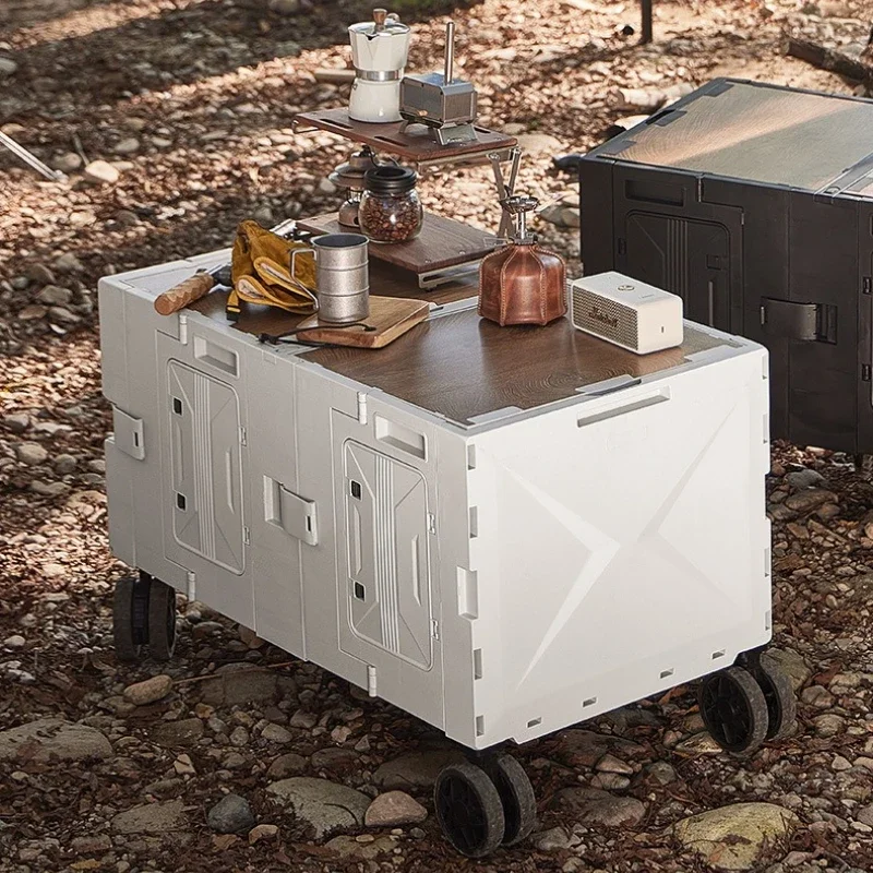 รถเข็นแคมป์ปิ้งอเนกประสงค์สำหร - Outdoor Camping Trolley บทวิจารณ์และราคา
